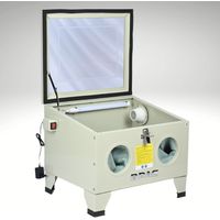 Bpac – Cabine de sablage 90 L – Microbilleuse pour nettoyage pièces – Ouverture par le haut – Dimensions intérieures 57 x 48 x 33 cm