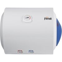 Ferroli Calypso 80 HO Horizontaler elektrischer Warmwasserbereiter mit 80 Litern Inhalt