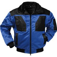MOLDE Pilot-Jacke Royal/Schwarz abnehmbare Ärmel Größe 5-XXXL(66/68)