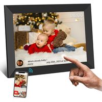 Bleosan – Cadre photo numérique WiFi 10.1 pouces – Écran tactile IPS 1280x800 – 32 Go de mémoire – Partage facile via Frameo