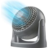 Iris Ohyama, stiller und kraftvoller Tischventilator Made in France, 23 m², PCF-HE18, grau