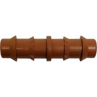 Enlace Goteo 16mm Marrón. Bolsa de 10 Unidades