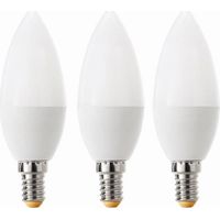 SET 3 LAMPADINE OLIVA 40W E14 LUCE NATURALE 470LM