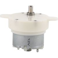 Moteur À Engrenages Cc 12 V, Moteur À Engrenages À Réduction de Vitesse Micro Électrique, Petite Boîte de Vitesses À Engrenages À Vitesse Lente Avec Rotation D'Engrenage Muet Terminal