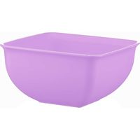 Maya Professional Tools 031260 M Ciotola quadrato Mini, 0.5 litri, Viola