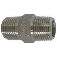 NIPPLE MM ACCIAIO INOX Misura: 3/8"