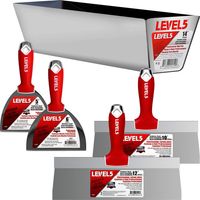LEVEL5 Set Spachtelwerkzeuge Trockenbauarbeiten Finish 5-600