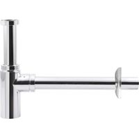 Aqualine Sifoni - Sifone rotondo per lavabo 5/4, cromo CV1003
