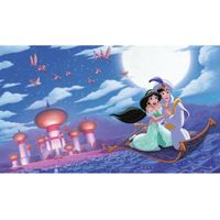 Papier peint panoramique encollé Alladin motif Princesse Jasmine et Aladdin A WHOLE NEW WORLD DISNEY - 320 cm, 182,88 cm
