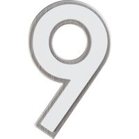 Alpertec Hausnummer 9 Nachtleuchtend Hausnummern Hausnummerschild