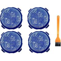 4 filtres lavables, pour aspirateur SAMSUNG Jet 75/90/70/75+/60 VS9000RL, remplacement DJ97-02649A, entretien durable