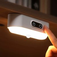 Magnetic LED Desk Lamp Touch Sensing Dimmable 5 Adjustable Brightness and Color Modes, Wireless Charging Night Lamp for Reading, Working, Bedside, Closet