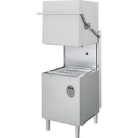 Lave-vaisselle capot, panier carré 500x500 mm avec doseur de produit de lavage - Diverso