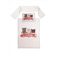 Set biancheria da letto 3 pezzi CONTENTO