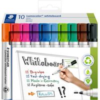 Staedtlet - Lumocolor whiteboard marker 2,0 mm - 10 pc. asst. (351 C10)