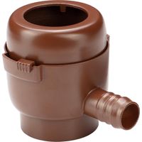 Garantia – Collecteur automatique Mini DN 50-60 marron – Raccord pour descentes 50-60 mm – Filtre impuretés – Remplissage réservoir automatique