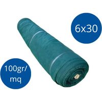 Rouleau filet récolte olives Galli 6x30 m anti-épines anti-déchirure 100 g/mq