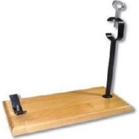 JAMONERO MADERA MODELO D NEGRO FLORES CORTES