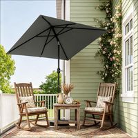 Parasol de piscine, parasol de balcon à grande toile, parasol de jardin, parasol d'extérieur (Ce parasol ne comprend pas le pied, seulement la toile)