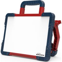 Véritable fan d'outils Projecteur de chantier hybride LED 5500 lumens, IP54 18V système multi-batterie