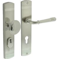 Ferrures de porte d’entrée Helena PC 72mm nickel mat - 0019.377836