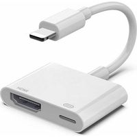 Adaptateur iPhone vers HDMI - AV Numérique 1080p HD TV - Compatible iPhone, iPad.