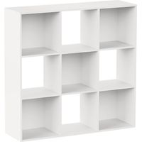 Estantería de 9 Compartimentos SpaceQub 100.5x32x100.5cm 7house