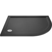 Slate Grey Quadrant Shower Tray 1000mm - Jewel by Voda Design