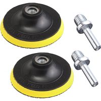 2 Pièces Plateau de Ponçage, Disques Abrasifs pour agrippante pour Outil Rotatif Ponçage Polissage - 125MM, M14