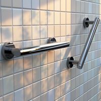 Geesa Comfort & Safety Barre d'appui murale 45cm Chrome