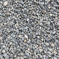 King Matériaux – Gravier décoratif gris 6/16mm – Sac de 1,5T pour allées et chemins carrossables – Granulométrie 6/16mm – Lavé et roulé