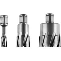 Broca anular Fein 1x HM Ultra 50 con vástago Weldon de 3/4" Ø 43 mm - 63127307010