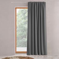 Gardine mit geraffter Borte 140x280cm KILAVA