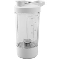 Blender protéines électrique, tasse claire sécurité rechargeable, automatique poudre repas liquides