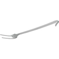Piazza Forchettone, Acciaio Inox, Argento, 42 Cm