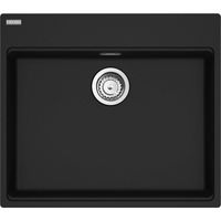 Franke Maris - Fregadero de fragranite MRG 610-60 CARE, 64x56 cm, negro mate 114.0729.484
