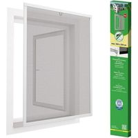 easy-life Zanzariera Automatica bianca 100x120 cm