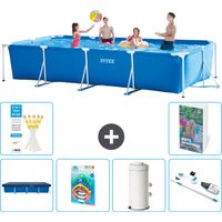 Rechteckiger Frame Pool - 450x220x84 cm - 7-teilig S95