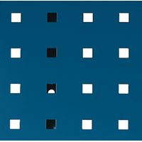 Placa perforada L457xL1486mm azul genciana BOTT