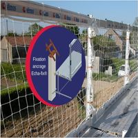 Pack échafaudage de toit acier 9ml avec fixation ancrage Echa-fix® - DIMOS - 950 mm