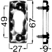 HS ROWE SCHEITTER, Schlüssel-Ros. Nr.283 PZ Ei Rowe