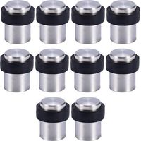 Fermaporta da pavimento in acciaio inox da 10 x 4,5 cm
