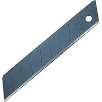 NT CUTTER 18MM HEAVY-DUTY EX TRA-SHARP BLACK SNAP-OFF BLADES, 50-BLADE/PACK, 1 PACK (BL-51P)