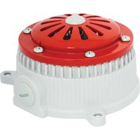Sirena Avvisatore Acustico Elettromeccanico 48V Microsai C, Grado di Protezione IP65 Materiale base ABS