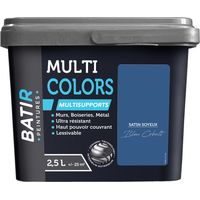 Batir Mehrfarbenfarbe Multimaterial Satin Glänzend 2,5l - Batir