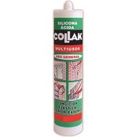 KOLLAK 40601 MEHRZWECK-Säure-Silikon 280ml durchscheinend