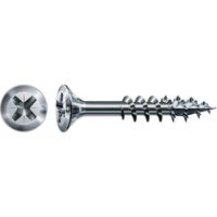 SPAX-FEX H Beschlagschraube 4.0x 30 PZ 2 Stahl silber für Holzbefestigungen