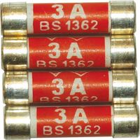 Dencon SP3 Fuses 3 Amp x 10 SP3 DCN1583