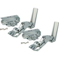 vhbw 4x Cerniera della porta compatibile con Balay 3FIB3851/01/02, 3FIB3860/01/02, 3FI7047S/01/02/03, 3FI556B/31 frigorifero - set di riparazione