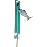 Katzenspielzeug - AIME - Angelrute Fisch - Holzstab, Fisch 15cm